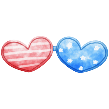 Happy 4th of July USA Independence Day elements set png