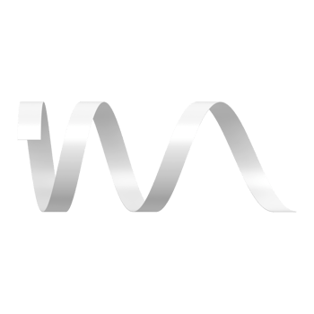 Winding strip of new years serpentine. White paper element of festive decor png