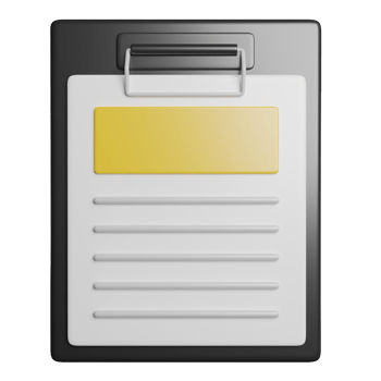 Clipboard Document List png