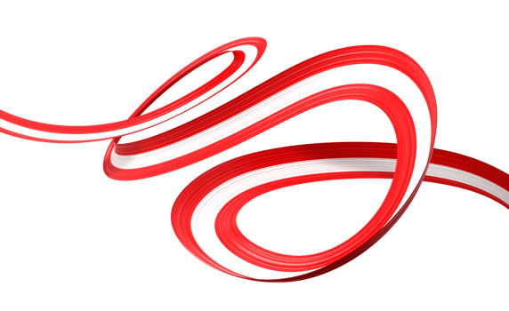 3d Flag Of Austria 3d Shiny Waving Austria Ribbon Flag 3d Illustration png