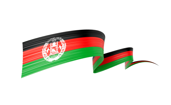 3d Flag Of Afghanistan 3d Shiny Waving Flag Ribbon 3d Illustration png