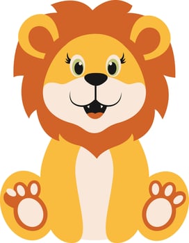 Cute Wildlife Animal Characters. Illustration in Cartoon Style. vector