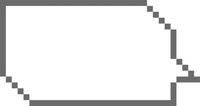 8bit retro game pixel speech bubble balloon icon sticker memo keyword planner text box banner png