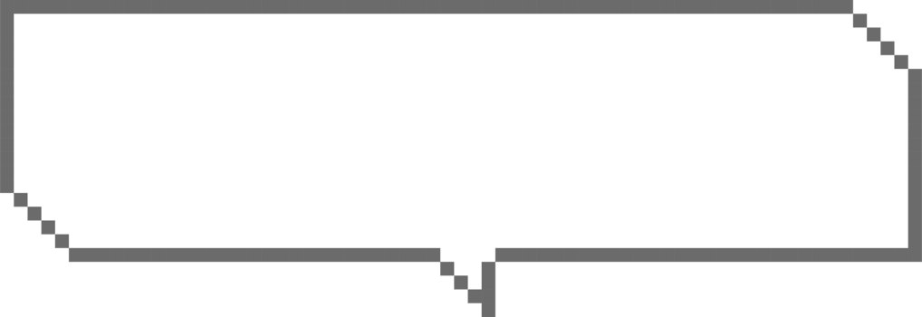 8bit retro game pixel speech bubble balloon icon sticker memo keyword planner text box banner png