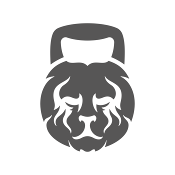 Kettlebell hand drawn silhouette illustration for vintage logo design png