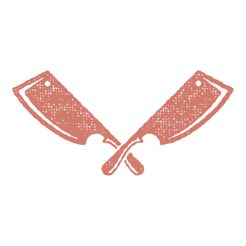 Two crossed hatchets hand drawn stamp effect illustration png