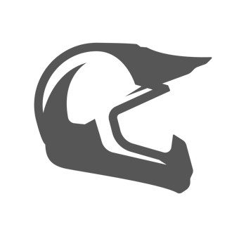 Motorcycle helmet with rider hand drawn silhouette illustration for vintage logo design png