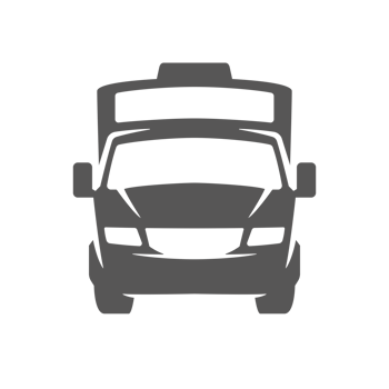Camper van hand drawn silhouette illustration for retro logo design png