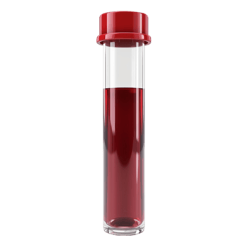Test Tubes Filled with Blood png