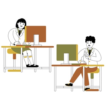 Business Team People Illustration vector