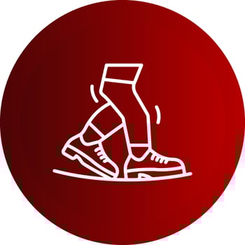 Balanced Line Button Icon vector