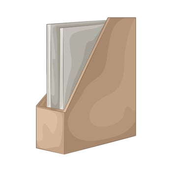 Illustration of folder vector