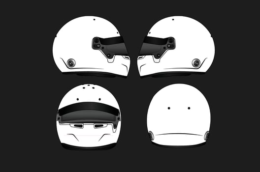 Bell RS7 Helmet vector