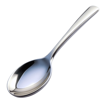 Beautiful High Quality Cutlery Spoon Isolated on Transparent Background png