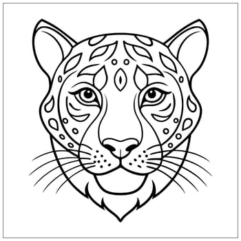 Black And White Line Art for Kids Coloring vector