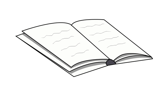 cartoon open book png