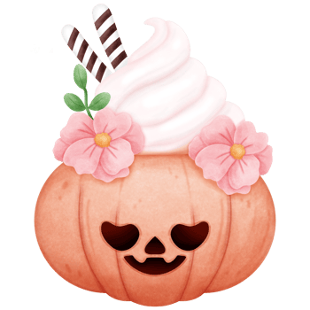 Dessert pumpkin halloween png
