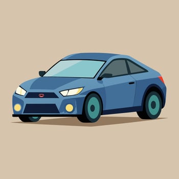 Realistic Isolated car vector