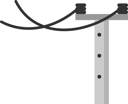 high voltage power electric pole transmit electricity icon png