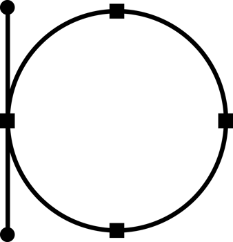 Pentool sign icon png