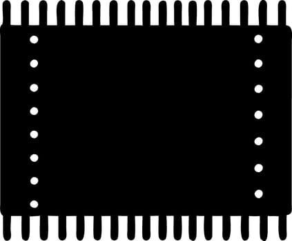 rug black fill icon vector