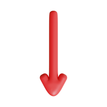 Red Arrow. 3d Red Arrow. 3D Red arrow In Different Style and shapes png