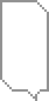 8bit retro game pixel speech bubble balloon icon sticker memo keyword planner text box banner png