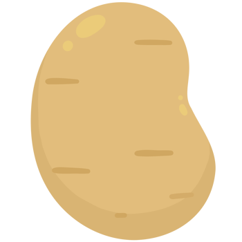 Potato veggie cartoon png