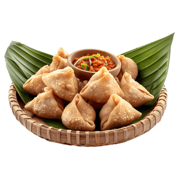 Gorengan indonesian culinary isolated on transparent background png
