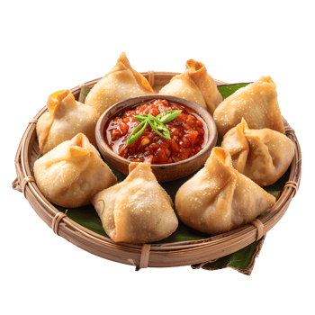 Gorengan indonesian culinary isolated on transparent background png