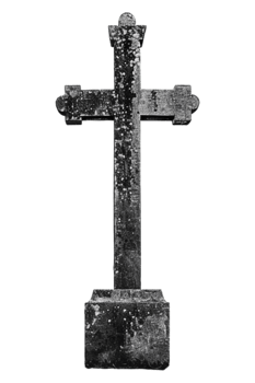 Memorial Cross Isolated on transparent Background png