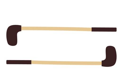 Full Set Golf Sports vector