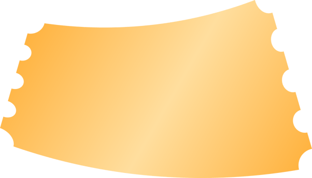 Golden Ticket or Coupon png