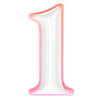 l Font 3D Rendering png