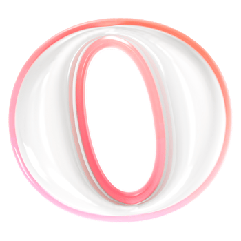 o Font 3D Rendering png