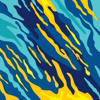 yellow blue abstract background design vector