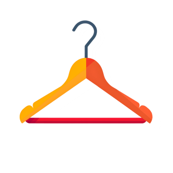 Floor hanger colored flat icon against transparent background png