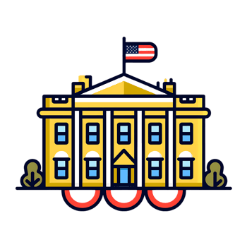 Inauguration icon against transparent background Generated by Ai png