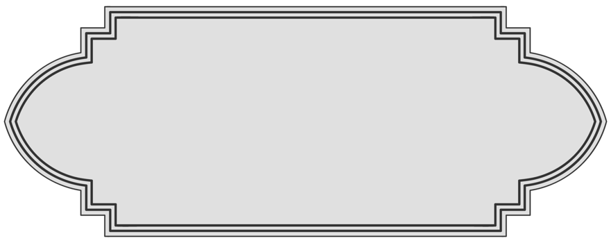Classic frame, black lines overlapping a gray background. png