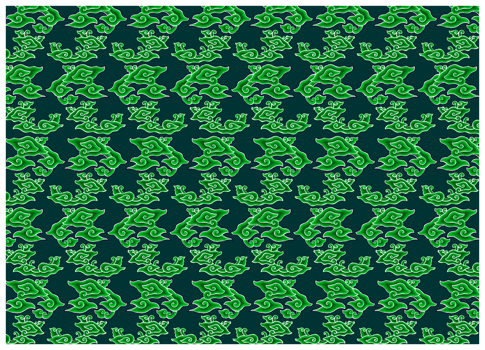 Mega mendung Batik Pattern Background, Cirebon, Indonesia png