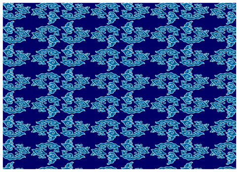 Mega mendung Batik Pattern Background, Cirebon, Indonesia png