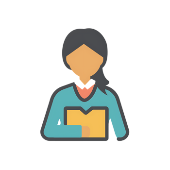 Teacher icon against transparent background png