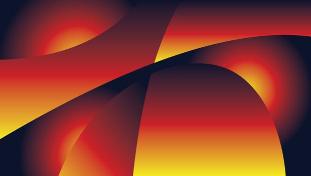 Abstract glowing wave lines on background. Dynamic wave pattern. Modern flowing wavy lines. Futuristic technology concept. Suit for banner, poster, cover, brochure, flyer, website vector