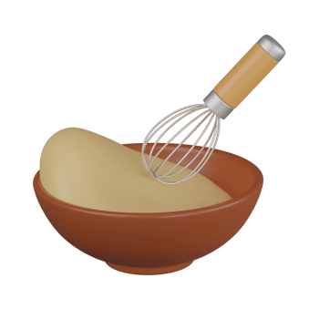 Dough Mixing 3d icon png