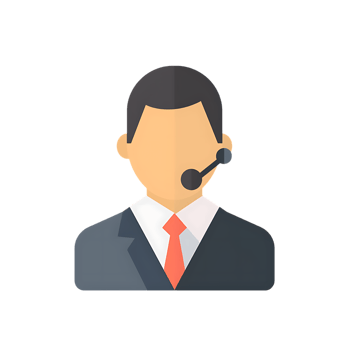 Journalist icon over transparent background png