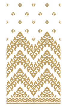 Indonesian Riau Malay songket woven fabric motif, siku awan motif. Suitable for fabric motifs, batik, backgrounds, decorations png
