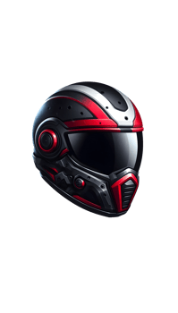 red bicycle helmet isolated png