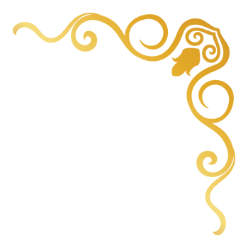 Elegant gold corners, vintage style, beautiful, intricate scrolling wood. png