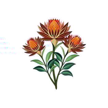 Creative Flower designs. vector