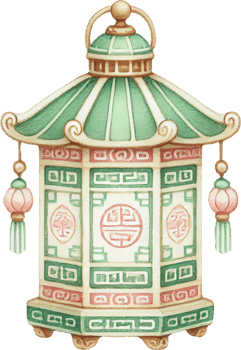Traditional Chinese Lantern for Mid Autumn Festival png